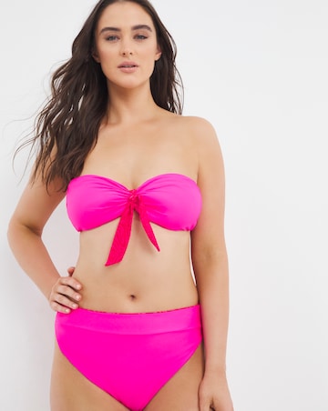 Mix and Match High Leg Reversible Bikini Bottoms