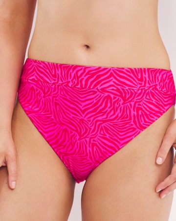 Mix and Match High Leg Reversible Bikini Bottoms