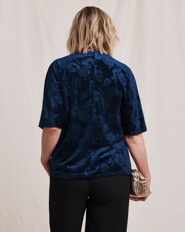 Julipa Embossed Velour Top