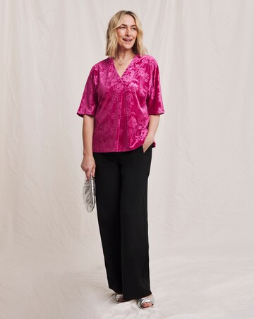 Julipa Embossed Velour Top