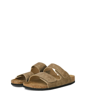 Jack & Jones Central Two Strap Sandal - Natural