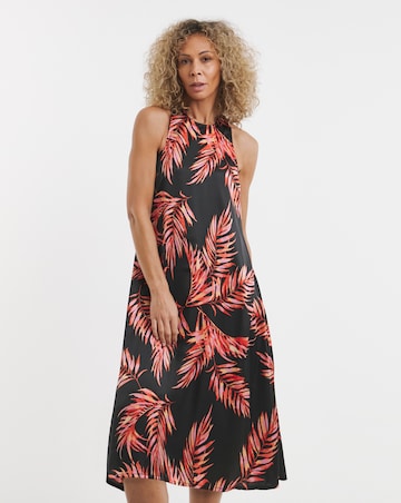 Satin Racer Cami Midi Dress