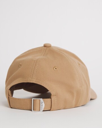 BOSS Beige Emroidered Logo Cap