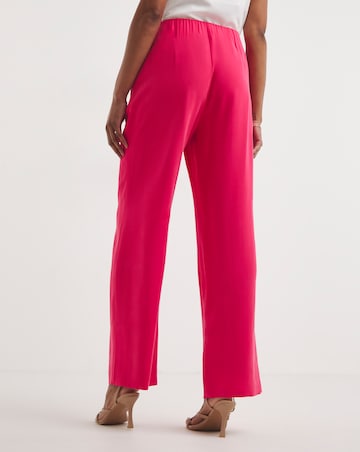 Pink Wide Leg Trousers
