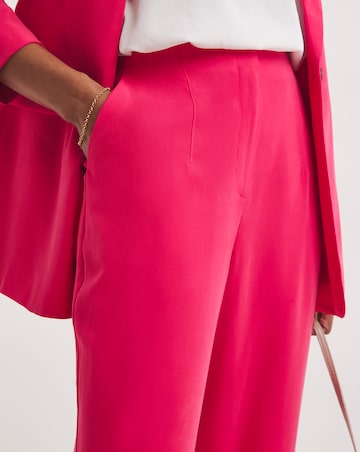 Pink Wide Leg Trousers