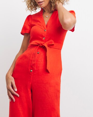 Whistles Emmie Linen Jumpsuit