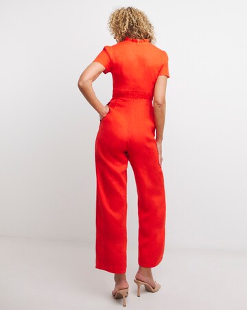 Whistles Emmie Linen Jumpsuit