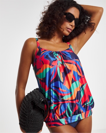 Blouson Tankini Top