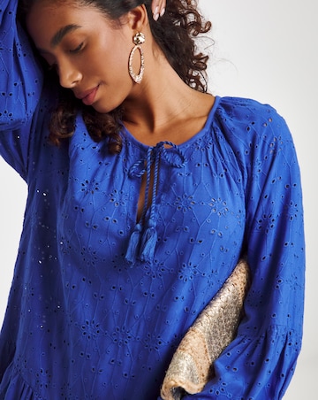 Broderie Beach Dress