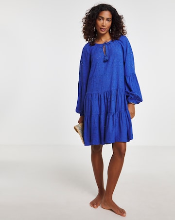 Broderie Beach Dress