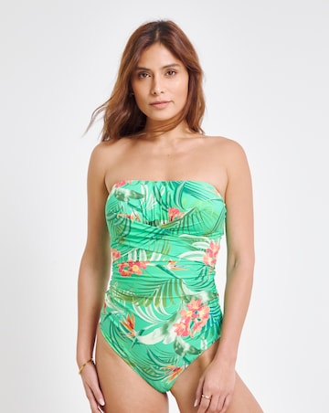 MAGISCULPT Medium Control Bandeau Swimsuit