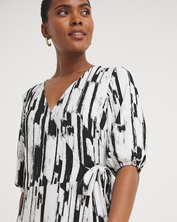 Soft Touch Wrap Dress