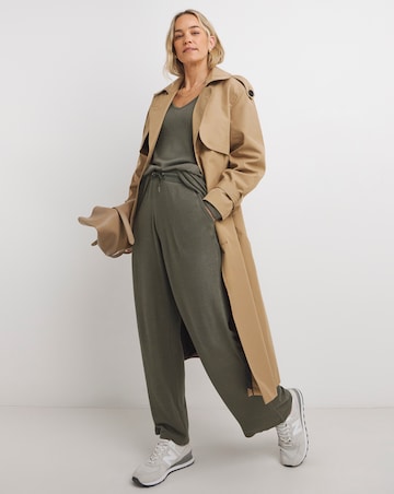 Soft Touch V-Neck Longline Top