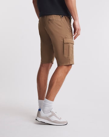 BOSS Beige Casual Cargo Short