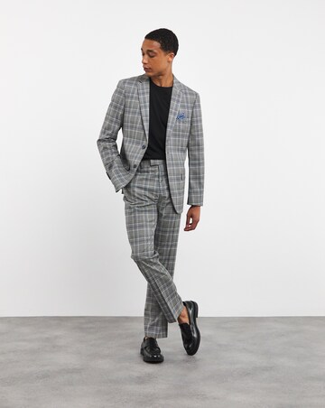 Check Regular Fit Suit Jacket