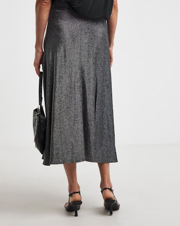 Glitter Knit Skirt