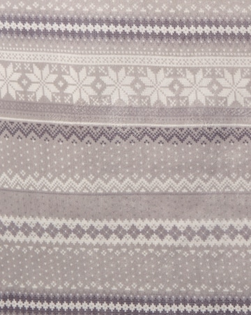 Fairisle Fleece Duvet Set