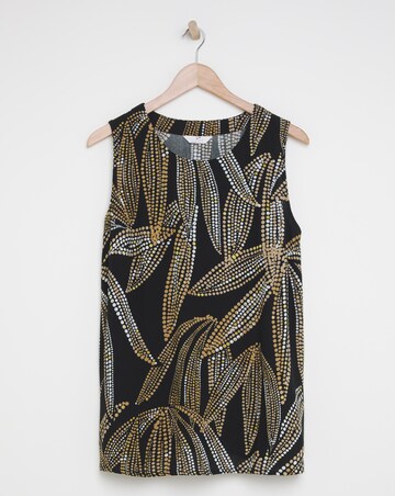 Julipa Crinke Printed Shell Top