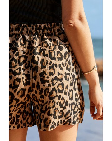 Sosandar Double Button Shorts