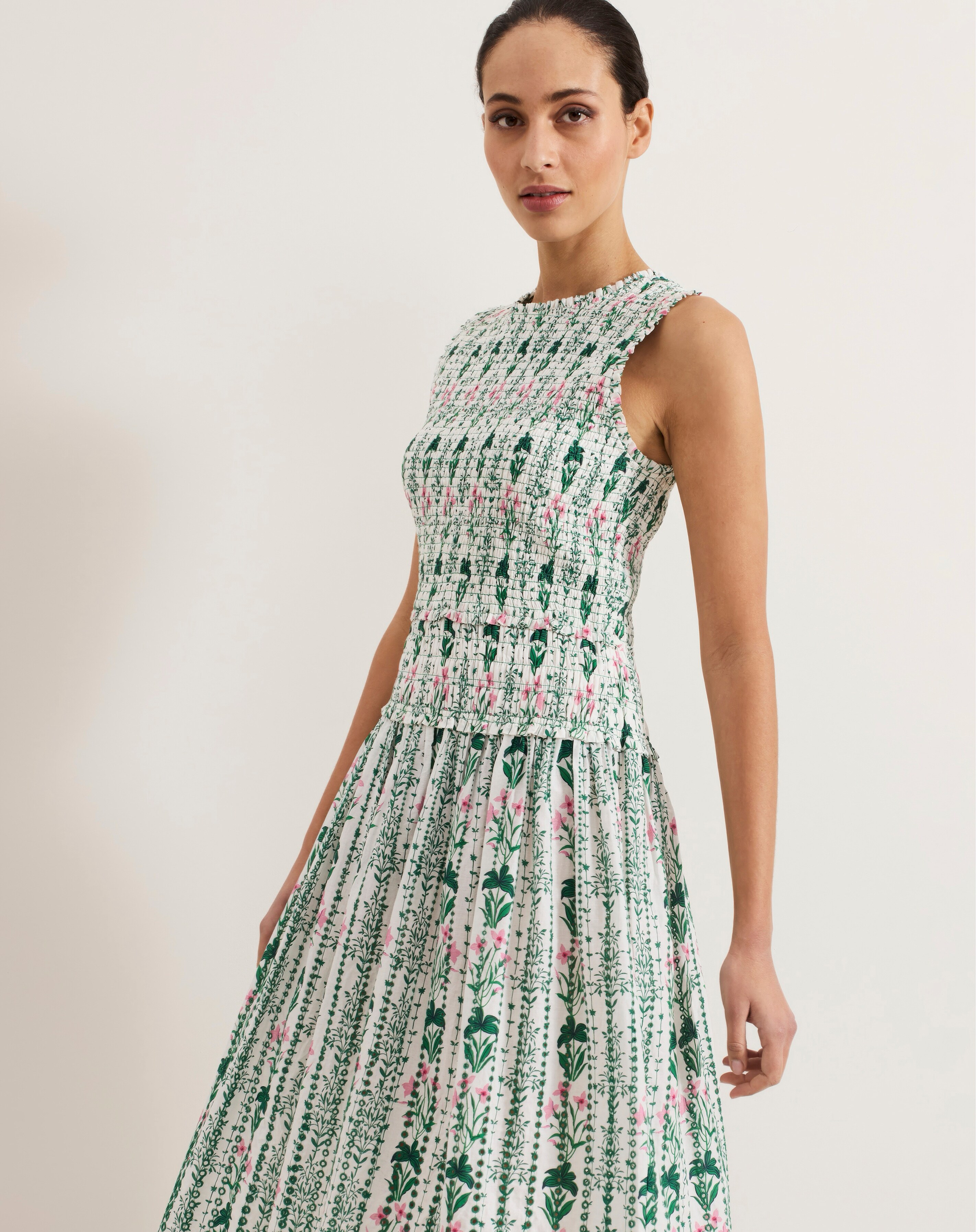 Phase Eight Chiara Floral Midi Dress | Crazy Clearance