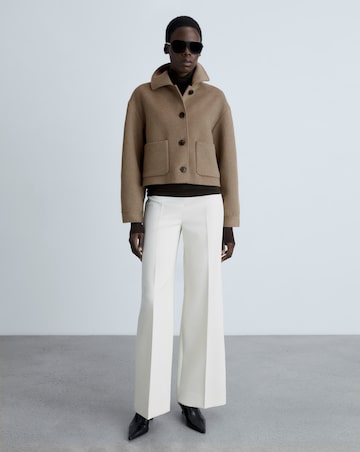 Mango Wool Jacket with Pockets