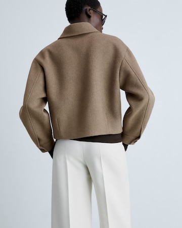 Mango Wool Jacket with Pockets