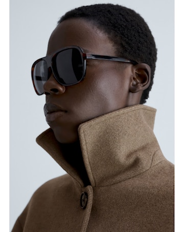 Mango Wool Jacket with Pockets