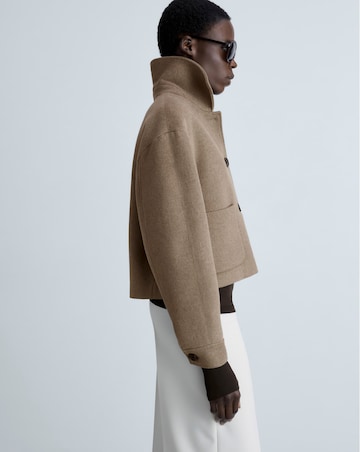 Mango Wool Jacket with Pockets