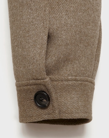 Mango Wool Jacket with Pockets