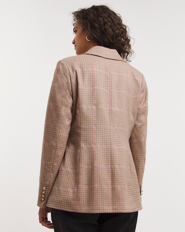 Heritage Lurex Check Blazer