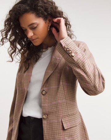 Heritage Lurex Check Blazer