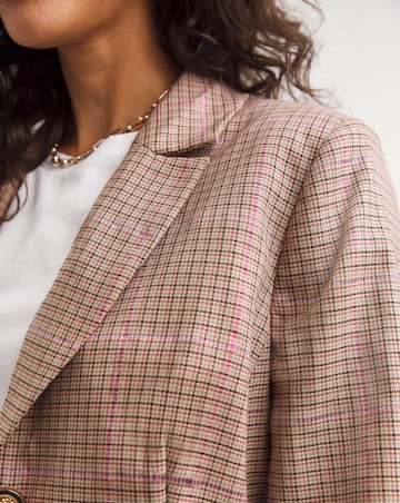 Heritage Lurex Check Blazer