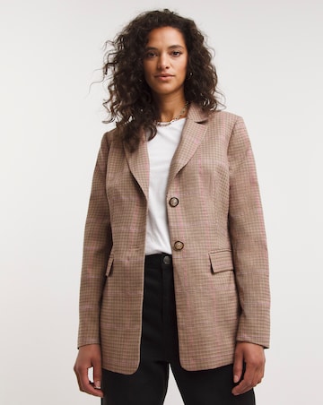 Heritage Lurex Check Blazer