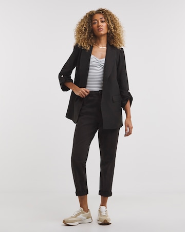 Black Throw on Blazer