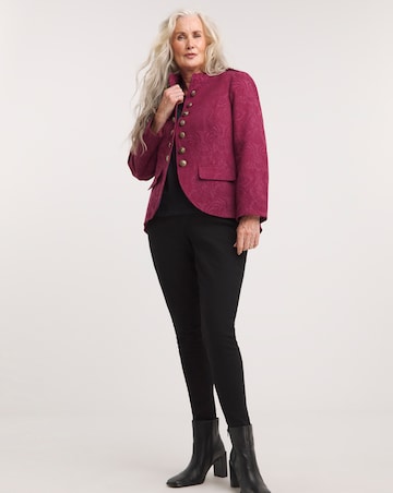 Joe Browns Plum Magnificent Military Jacket